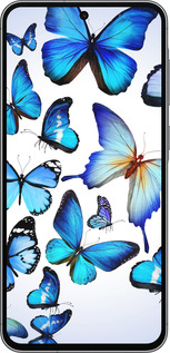 Силіконовий чехол Метелики для Samsung Galaxy A56 - 6023u-3882 изображение 