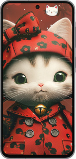 Силиконовый чехол Sweet Hello Kitty для Samsung Galaxy A56 - 6035u-3882 изображение 