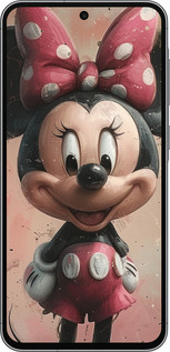 Силиконовый чехол Minnie Mouse для Samsung Galaxy A56 - 6054u-3882 изображение 