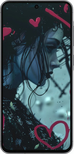 Силиконовый чехол XO Love v2 для Samsung Galaxy A56 - 6057u-3882 изображение 