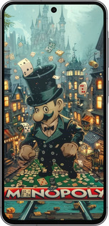 Силиконовый чехол Сказочный Monopoly для Samsung Galaxy A56 - 6086u-3882 изображение 