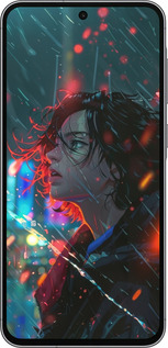 Силиконовый чехол Ночные огни для Samsung Galaxy A56 - 6096u-3882 изображение 