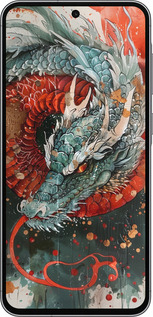 Силиконовый чехол Стихия огня для Samsung Galaxy A56 - 6101u-3882 изображение 