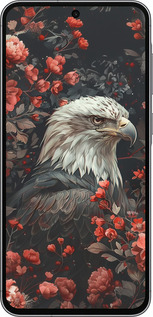 Силіконовий чехол Квітковий вартовий для Samsung Galaxy A56 - 6102u-3882 изображение 