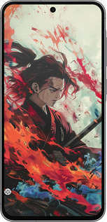 Силиконовый чехол Битва стихий для Samsung Galaxy A56 - 6110u-3882 изображение 