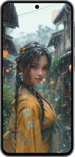 Силиконовый чехол Anime-girl для Samsung Galaxy A56 - 6133u-3882 изображение 