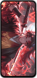 Силиконовый чехол Аниме воин для Samsung Galaxy A56 - 6281u-3882 изображение 