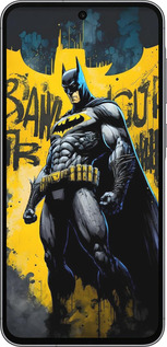 Силиконовый чехол Бетмен для Samsung Galaxy A56 - 6290u-3882 изображение 