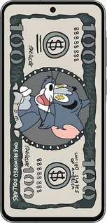 Силиконовый чехол Том и джерри для Samsung Galaxy A56 - 6291u-3882 изображение 