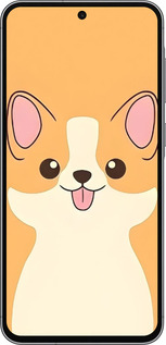 Силиконовый чехол Милый пес для Samsung Galaxy A56 - 6296u-3882 изображение 