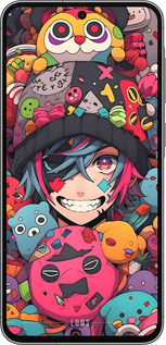Силиконовый чехол Аниме парень для Samsung Galaxy A56 - 6317u-3882 изображение 