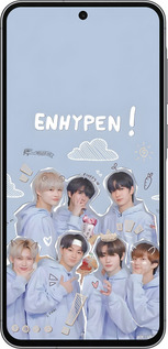 Силиконовый чехол Энхайпен для Samsung Galaxy A56 - 6362u-3882 изображение 