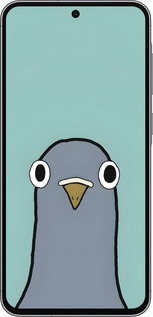 Силиконовый чехол Голубь для Samsung Galaxy A56 - 6388u-3882 изображение 