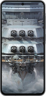 Силіконовий чехол Лінкор, world of tanks, wargaming, військовий корабель для Samsung Galaxy A56 - 6453u-3882 изображение 