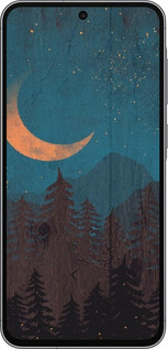 Силиконовый чехол Звездный лес для Samsung Galaxy A56 - 6480u-3882 изображение 