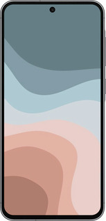 Силиконовый чехол С синими и розовыми волнами в стиле ретро для Samsung Galaxy A56 - 6532u-3882 изображение 