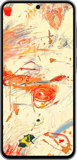 Силіконовий чехол Динамічна картина з хаотичними мазками для Samsung Galaxy A56 - 6540u-3882 изображение 