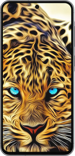 Силиконовый чехол Леопард для Samsung Galaxy A56 - 6611u-3882 изображение 