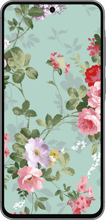 Силіконовий чехол Квіткові шпалери 2 для Samsung Galaxy A56 - 862u-3882 изображение 