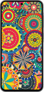 Силиконовый чехол Узор 5 для Samsung Galaxy A56 - 902u-3882 изображение 