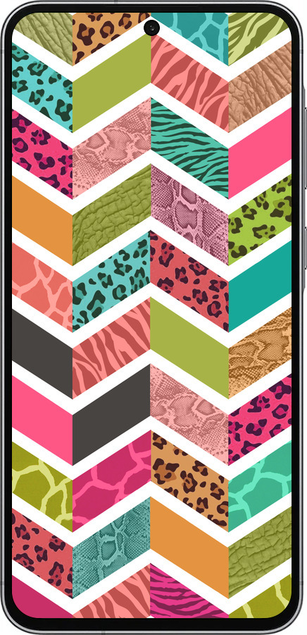 Силиконовый чехол Шеврон v3 для Samsung Galaxy A56 - 1058u-3882 изображение 