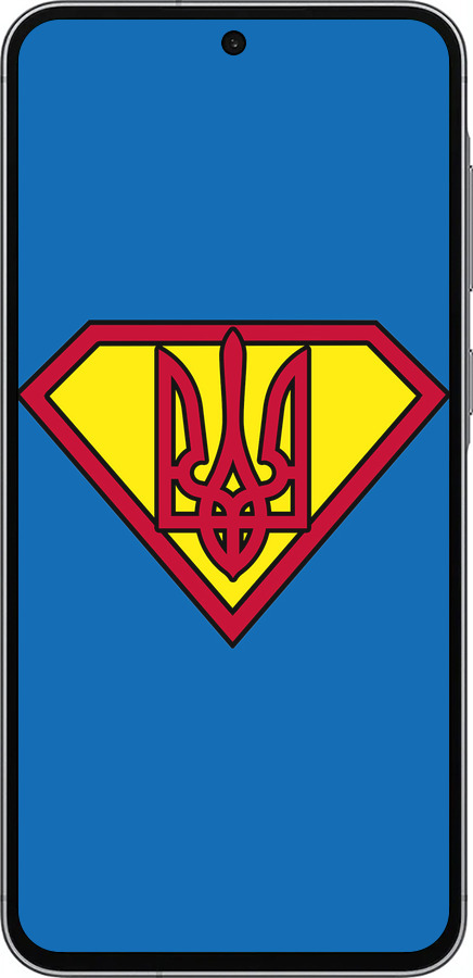 Силиконовый чехол Супер Тризуб для Samsung Galaxy A56 - 1164u-3882 изображение 