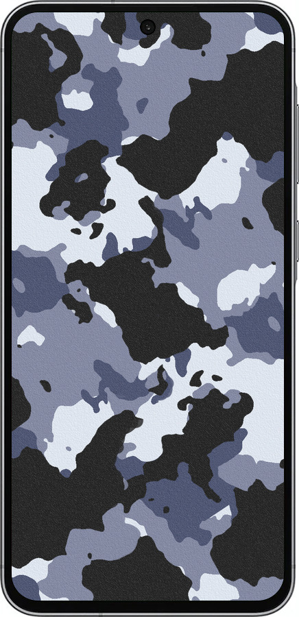 Силиконовый чехол Камуфляж v4 для Samsung Galaxy A56 - 1182u-3882 изображение 