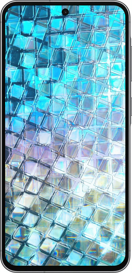 Силиконовый чехол Переливающаяся чешуя для Samsung Galaxy A56 - 227u-3882 изображение 