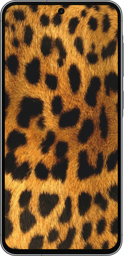 Силиконовый чехол Шкура леопарда для Samsung Galaxy A56 - 238u-3882 изображение 