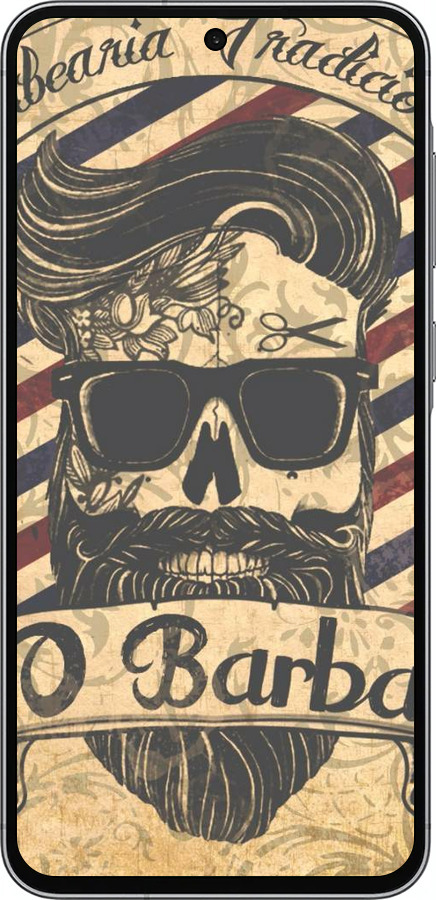 Силиконовый чехол Barber Shop для Samsung Galaxy A56 - 4097u-3882 изображение 