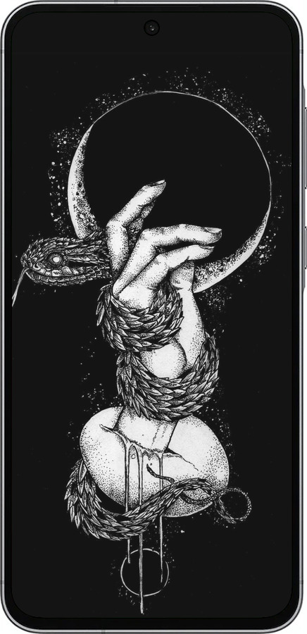 Силіконовий чехол Змія в руці для Samsung Galaxy A56 - 4149u-3882 изображение 