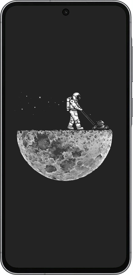Силіконовий чехол Moon in dark для Samsung Galaxy A56 - 4176u-3882 изображение 