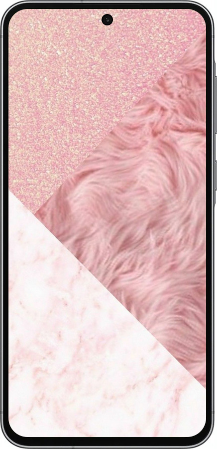 Силіконовий чехол Рожеві текстури для Samsung Galaxy A56 - 4343u-3882 изображение 