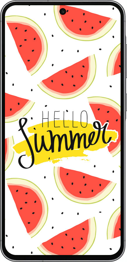 Силиконовый чехол Hello Summer для Samsung Galaxy A56 - 4356u-3882 изображение 