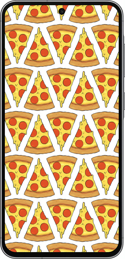 Силіконовий чехол Піца для Samsung Galaxy A56 - 4408u-3882 изображение 