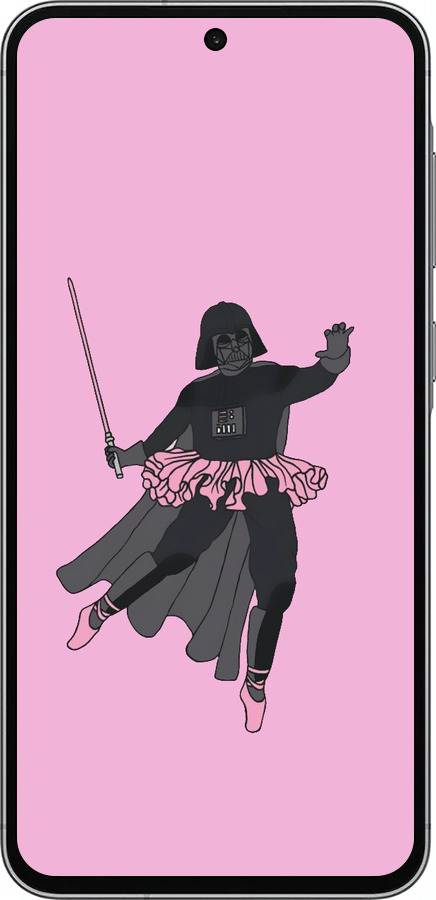 Силіконовий чехол Pink Wader для Samsung Galaxy A56 - 4456u-3882 изображение 