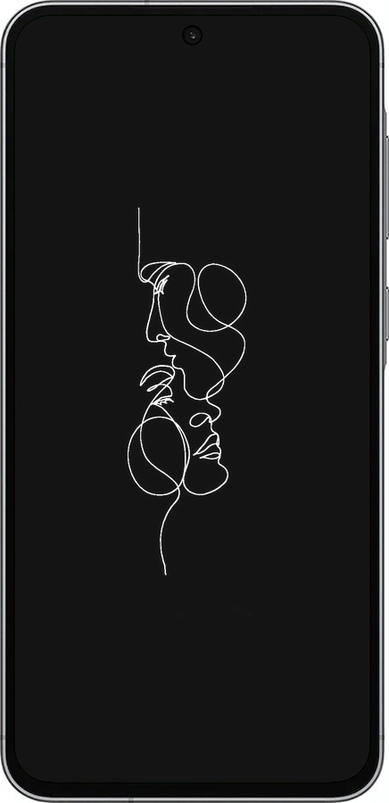 Силиконовый чехол Пара для Samsung Galaxy A56 - 4457u-3882 изображение 