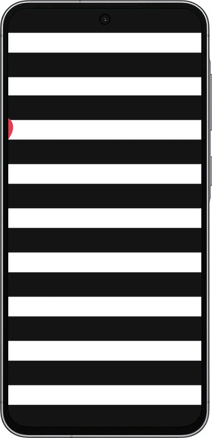 Силіконовий чехол Чорно-білі смуги для Samsung Galaxy A56 - 4461u-3882 изображение 