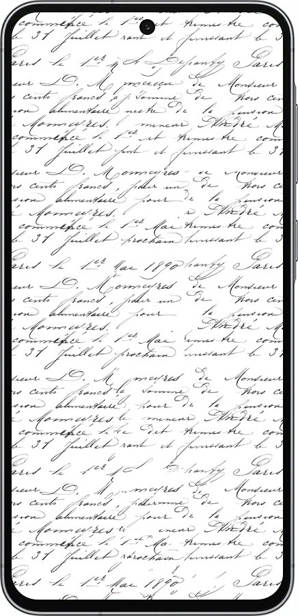 Силиконовый чехол Прописной шрифт для Samsung Galaxy A56 - 4475u-3882 изображение 