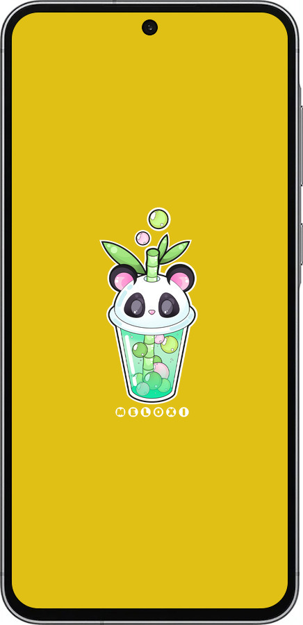 Силиконовый чехол Панда 1 для Samsung Galaxy A56 - 4558u-3882 изображение 