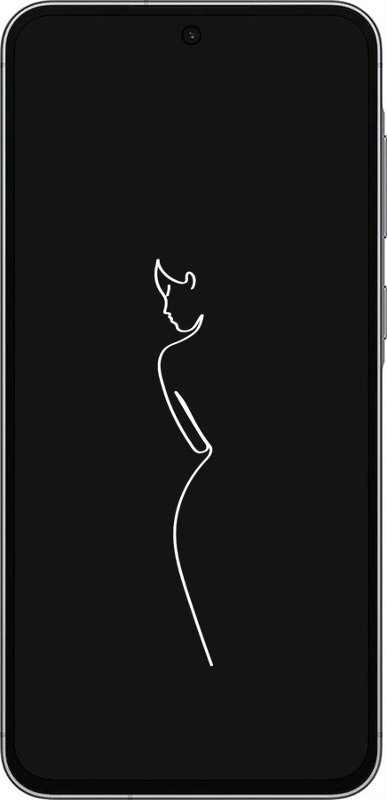 Силиконовый чехол Силуэт1 для Samsung Galaxy A56 - 4590u-3882 изображение 