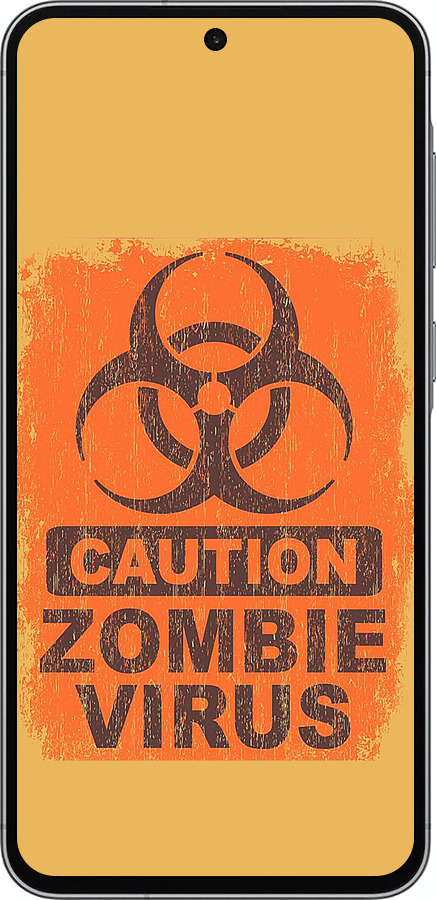 Силиконовый чехол Biohazard 1 для Samsung Galaxy A56 - 4817u-3882 изображение 