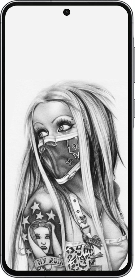 Силиконовый чехол Biohazard  8 для Samsung Galaxy A56 - 4824u-3882 изображение 