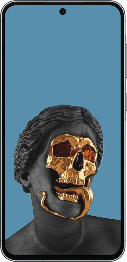 Силіконовий чехол Sculptures для Samsung Galaxy A56 - 4845u-3882 изображение 