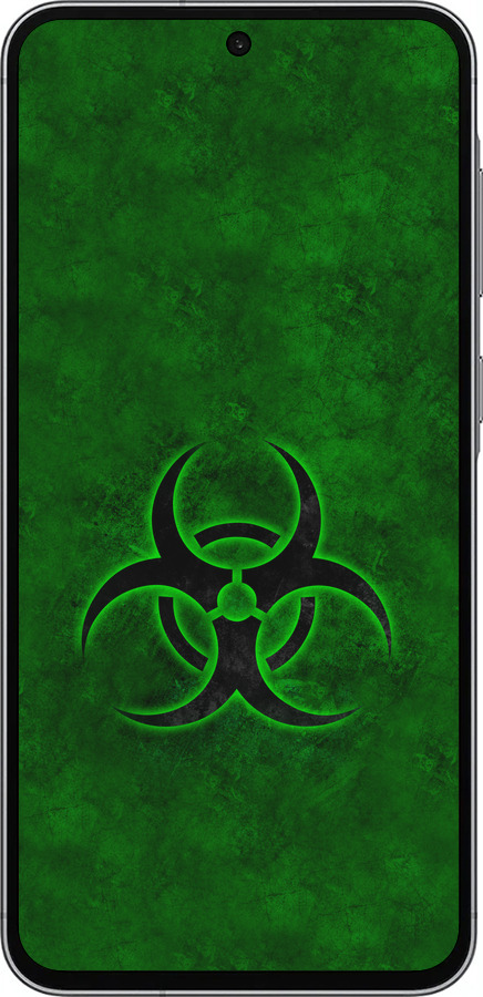 Силиконовый чехол biohazard 30 для Samsung Galaxy A56 - 4848u-3882 изображение 
