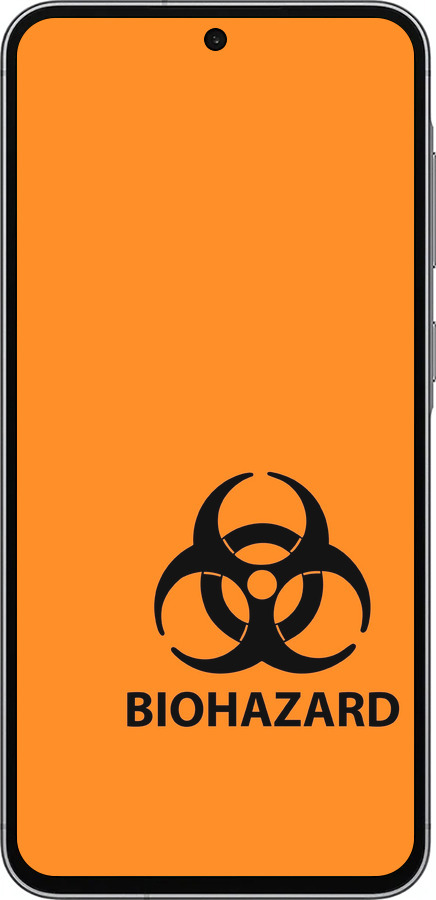 Силиконовый чехол biohazard 33 для Samsung Galaxy A56 - 4851u-3882 изображение 