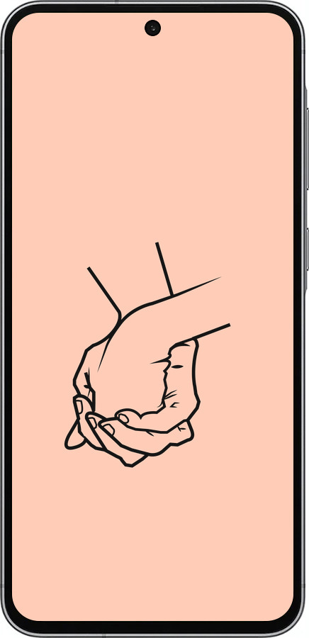 Силіконовий чехол Руки для Samsung Galaxy A56 - 4896u-3882 изображение 