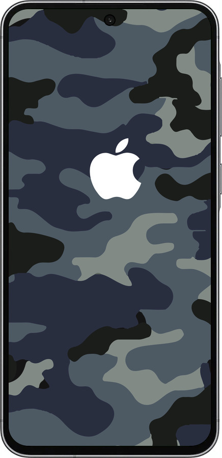 Силиконовый чехол Камуфляж 1 для Samsung Galaxy A56 - 4897u-3882 изображение 