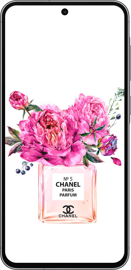Силиконовый чехол Chanel для Samsung Galaxy A56 - 4906u-3882 изображение 