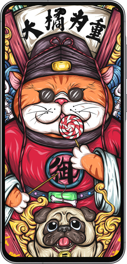 Силиконовый чехол № 5341 для Samsung Galaxy A56 - 5341u-3882 изображение 